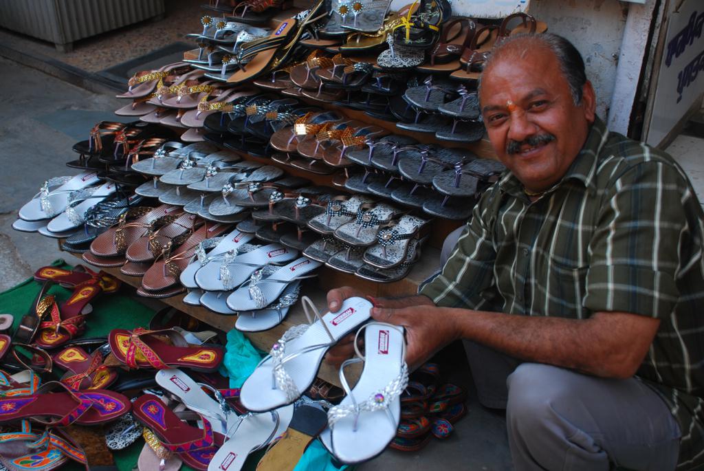Shoe seller