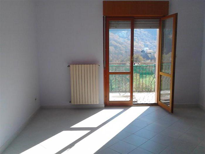 individual gas heating in the apartment