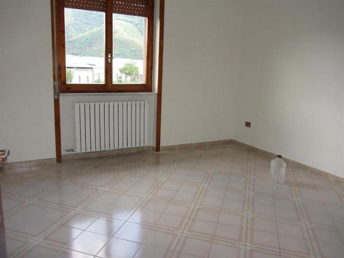 individual heating of an apartment in an apartment building