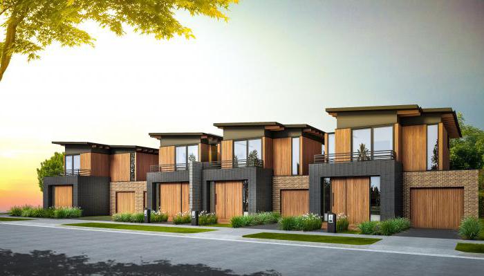 construction of town houses