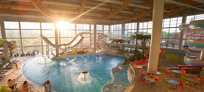 Relax in the water park