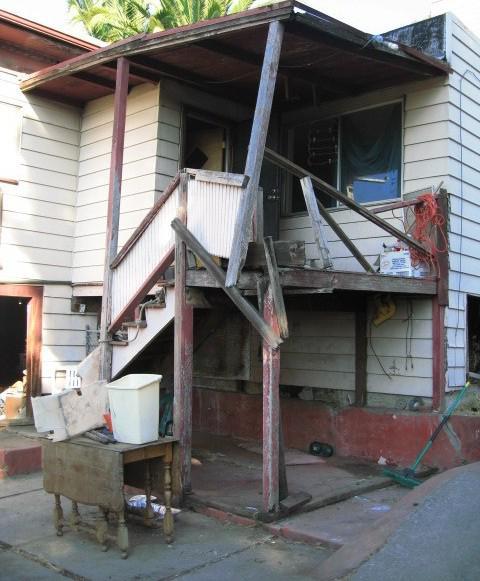 apartment building recognized as emergency