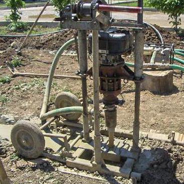 drilling a small-sized drilling rig