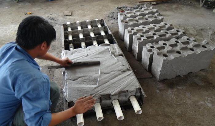 production of foam blocks at home