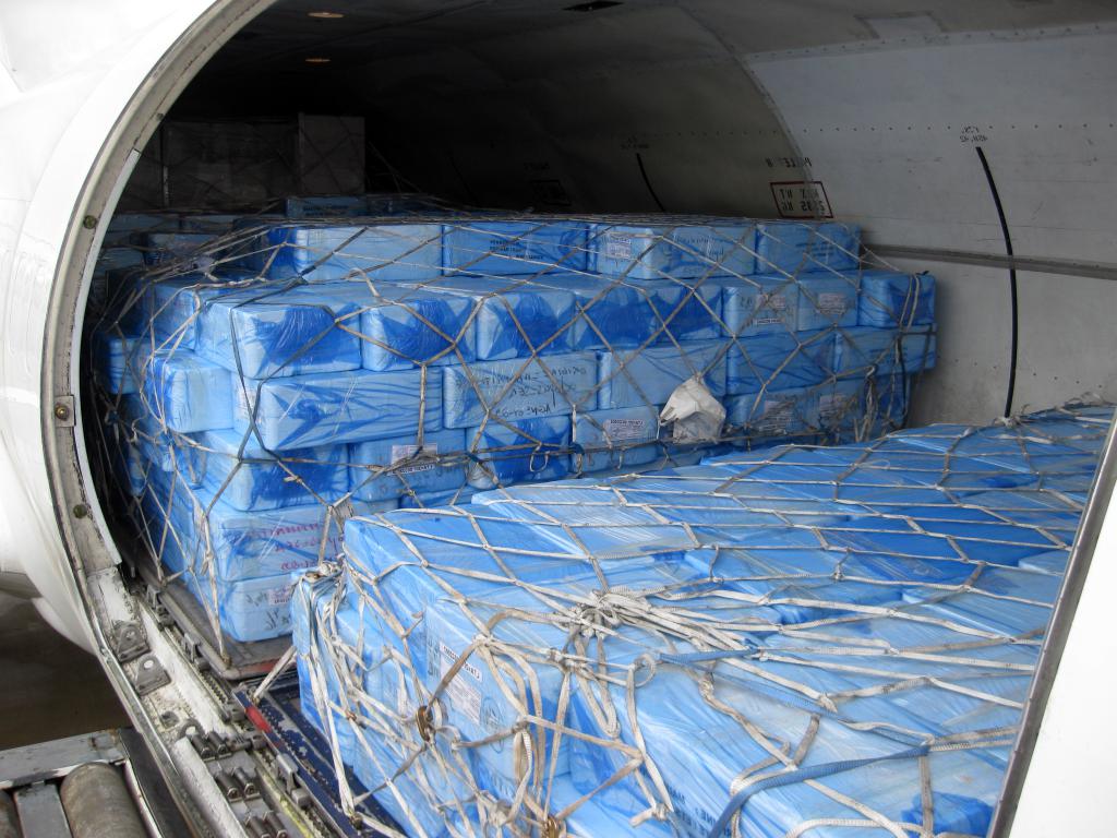 Transportation of perishable goods by air