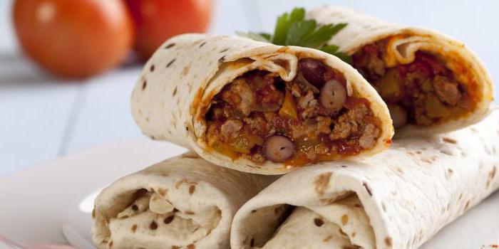 burrito recipe with photo at home