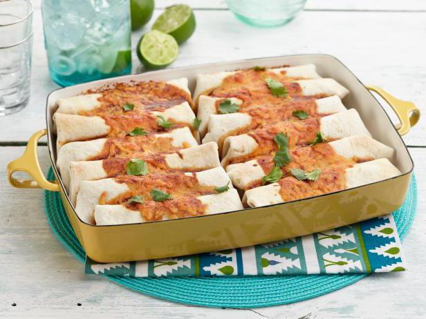 burrito recipe with photo at home in the oven