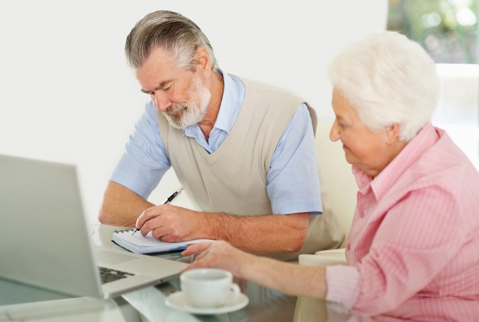 Registration of retirement pension documents