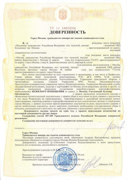 court power of attorney