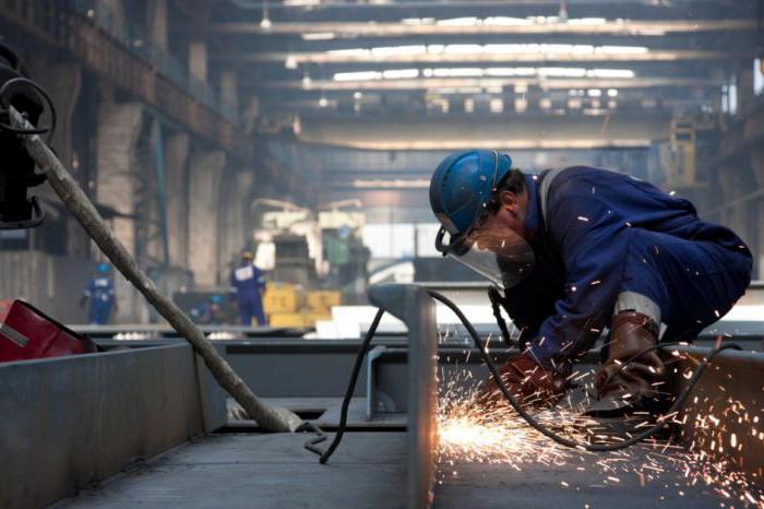 organization of a workplace of a welder of semi-automatic welding