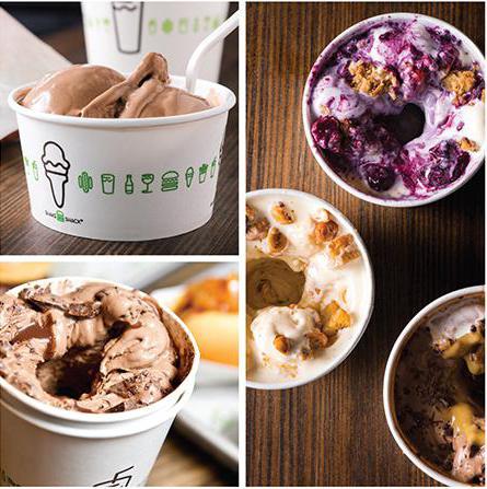 desserts at Shake Shack restaurant