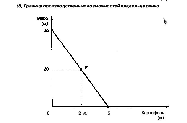 choice problem production curve