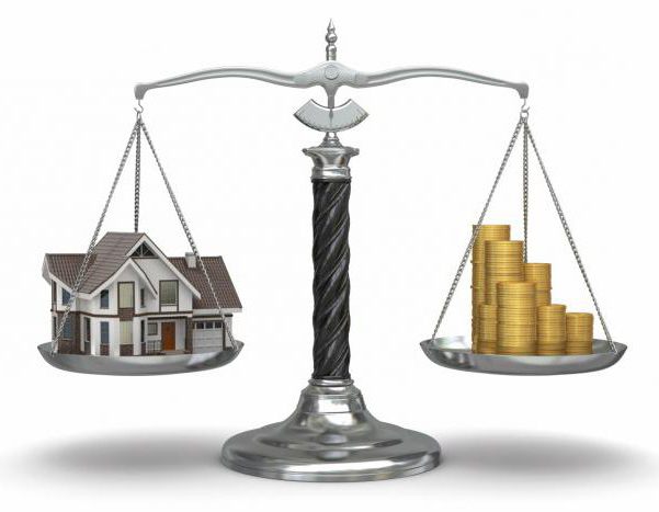 Valuation of the enterprise by the method of residual value.