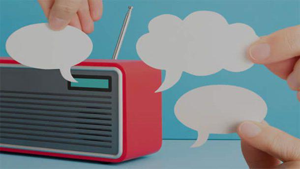 newspaper advertising on the radio
