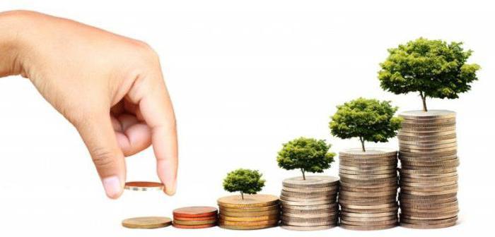 accumulation of savings in deposits and securities