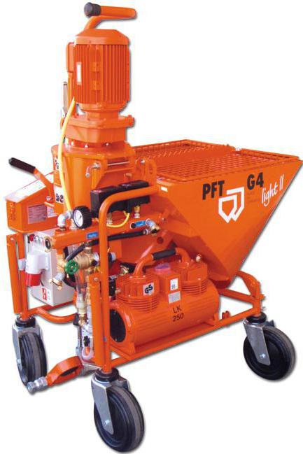 plaster station pft g4