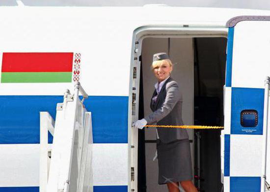 How many flight attendants in Belarus