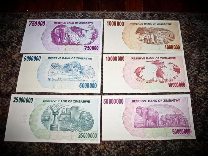 National currency of Zimbabwe