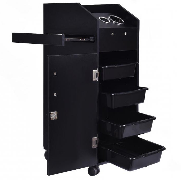 the size of the workplace of the hairdresser