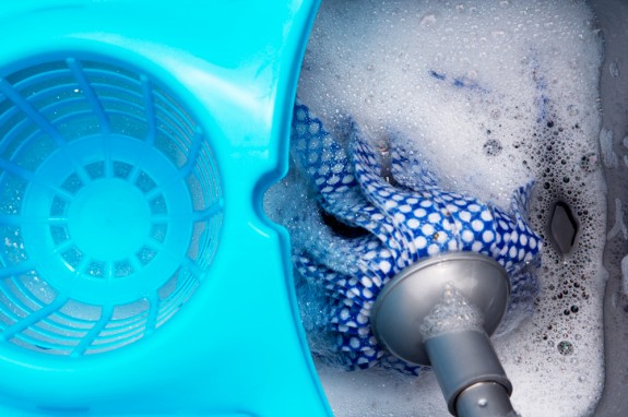 A bucket for floor washing