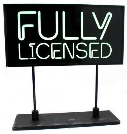 list of licensed activities