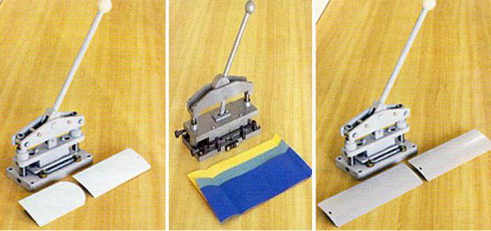 Manual cutting press