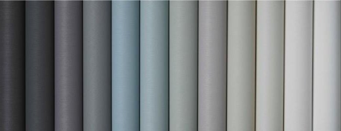 Fabrics for the production of roller blinds