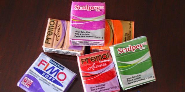 DIY polymer clay jewelry