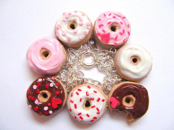 Jewelry made of polymer clay. Master Class