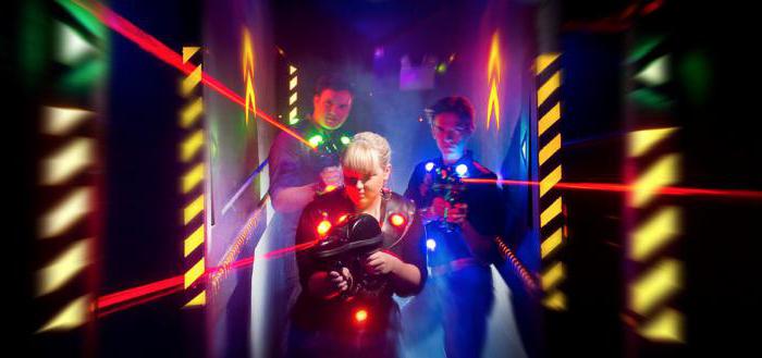 laser tag equipment