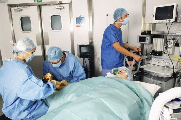 antiseptics for processing the surgical field