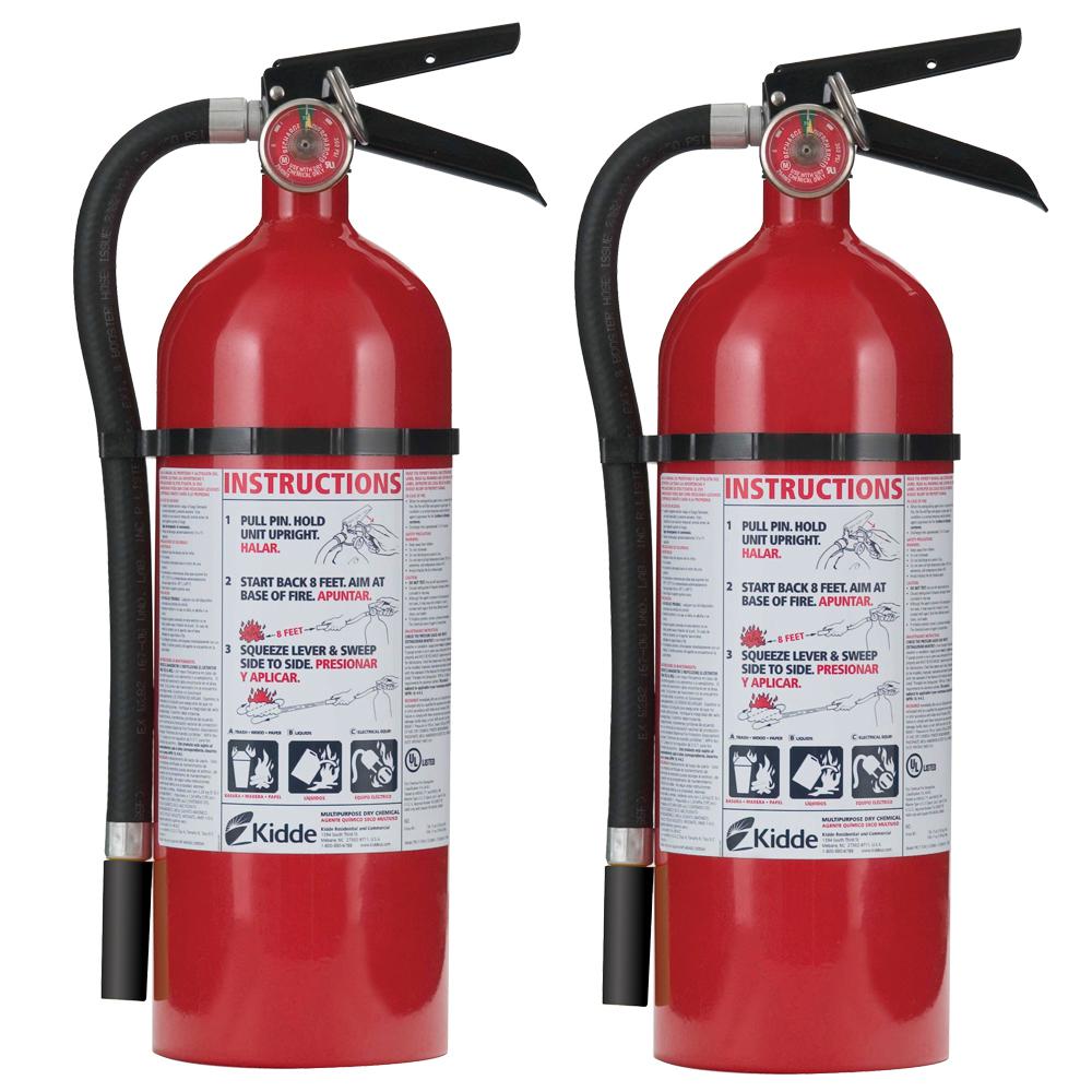 frequency of inspection of fire extinguishers with a journal entry