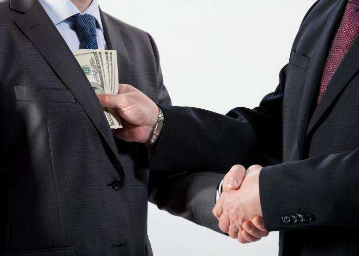 Disadvantages of the market. Corruption.