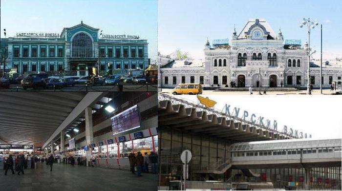 how many railway stations in Moscow