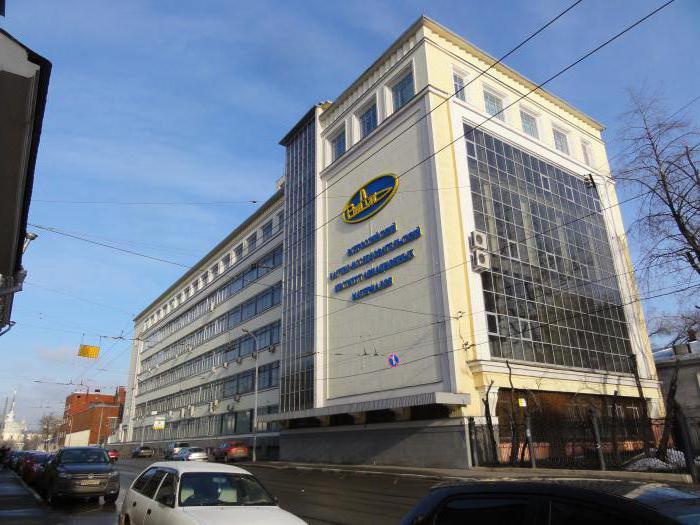 All-Russian Research Institute of Aviation Materials, Moscow