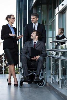 disabled people 2 groups can work