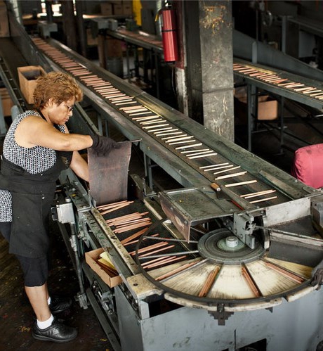 The composition of simple pencils