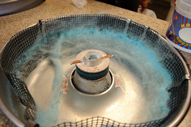Cotton candy machine