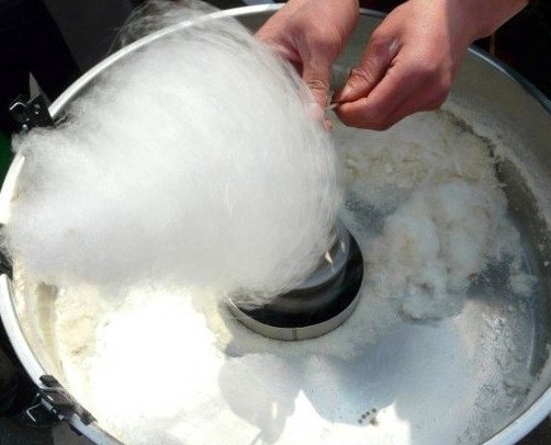 Cotton candy machine