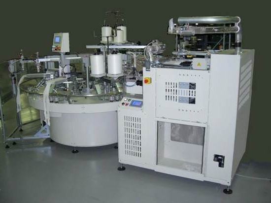 Machine for the production of tights