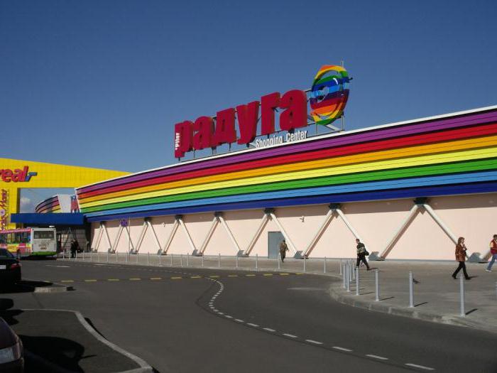 Large shopping centers of St. Petersburg