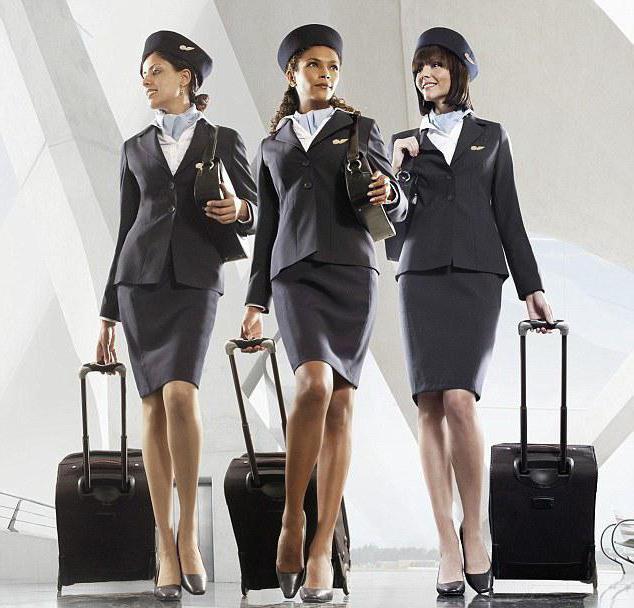 Aeroflot flight attendants