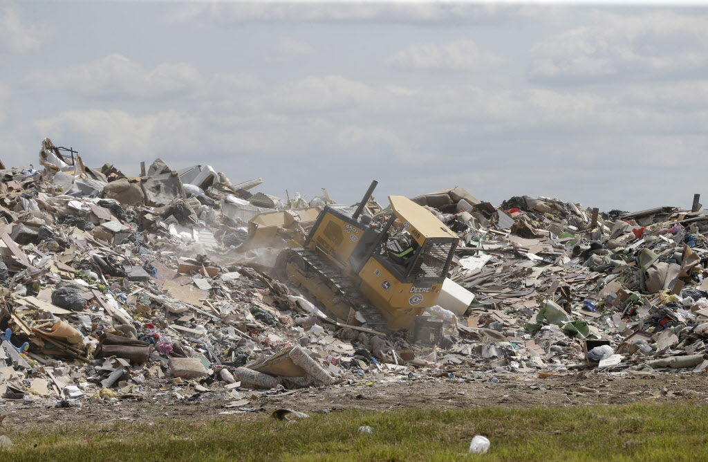 disposal of unauthorized landfills