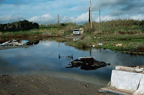 unauthorized landfill
