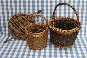 do-it-yourself willow basket weaving