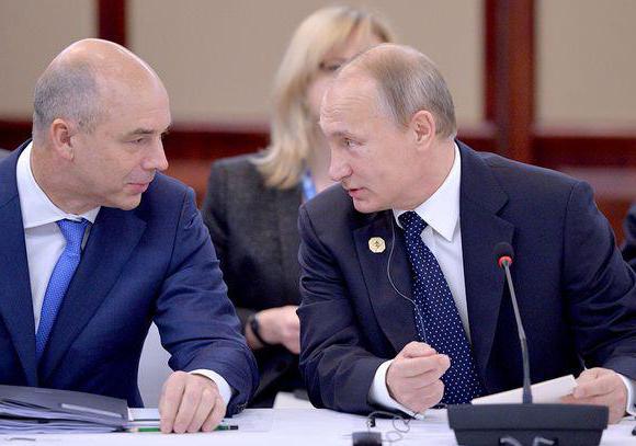 Minister of Finance of Russia Anton Siluanov