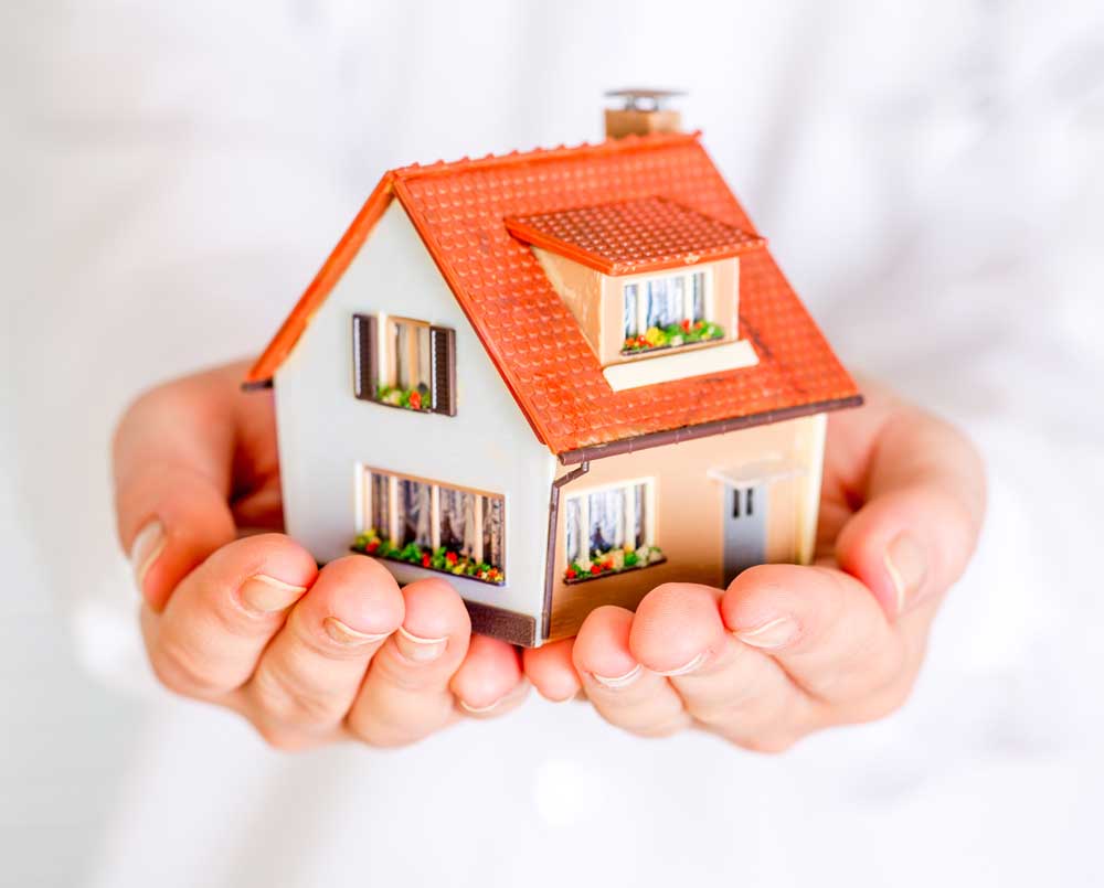 Cadastral registration of the house