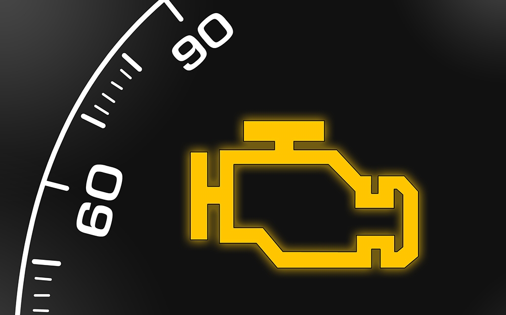 Light bulb check in the car