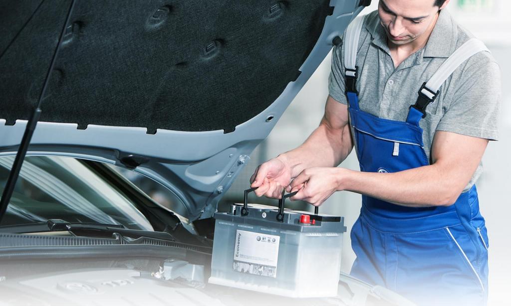 Battery storage before use