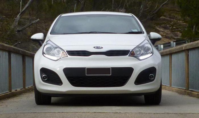 daytime running lights on Kia Rio